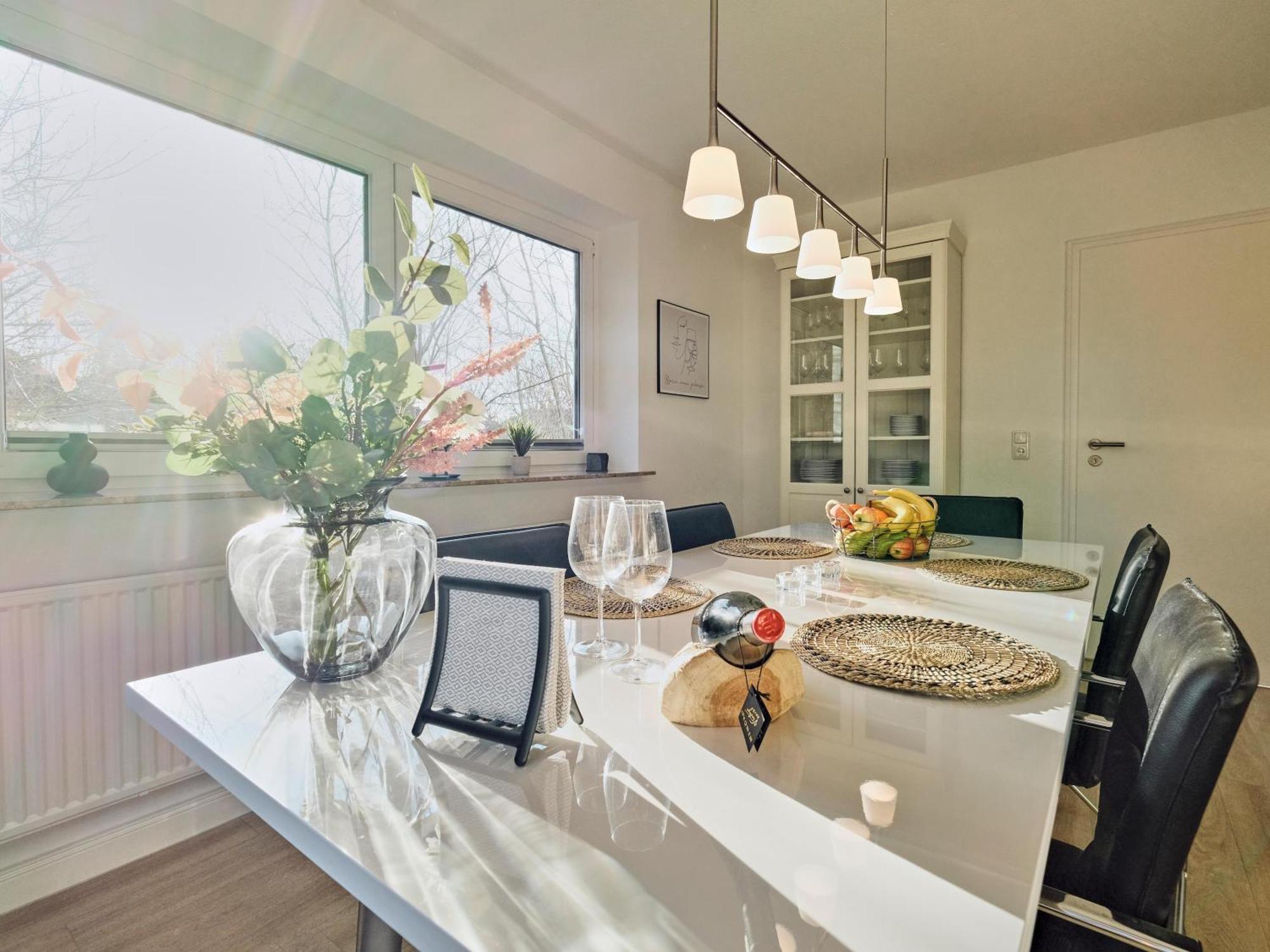 Ferienwohnung "Gilde" Hyggelig Mit Blick Ins Gruene Glücksburg Extérieur photo