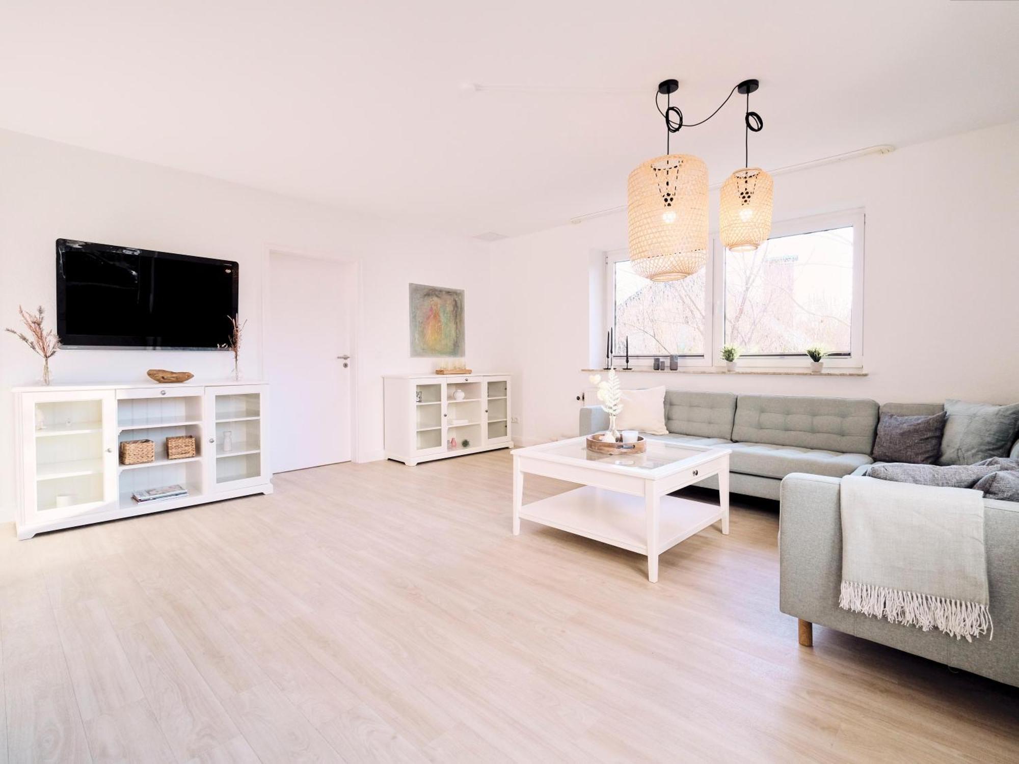 Ferienwohnung "Gilde" Hyggelig Mit Blick Ins Gruene Glücksburg Extérieur photo