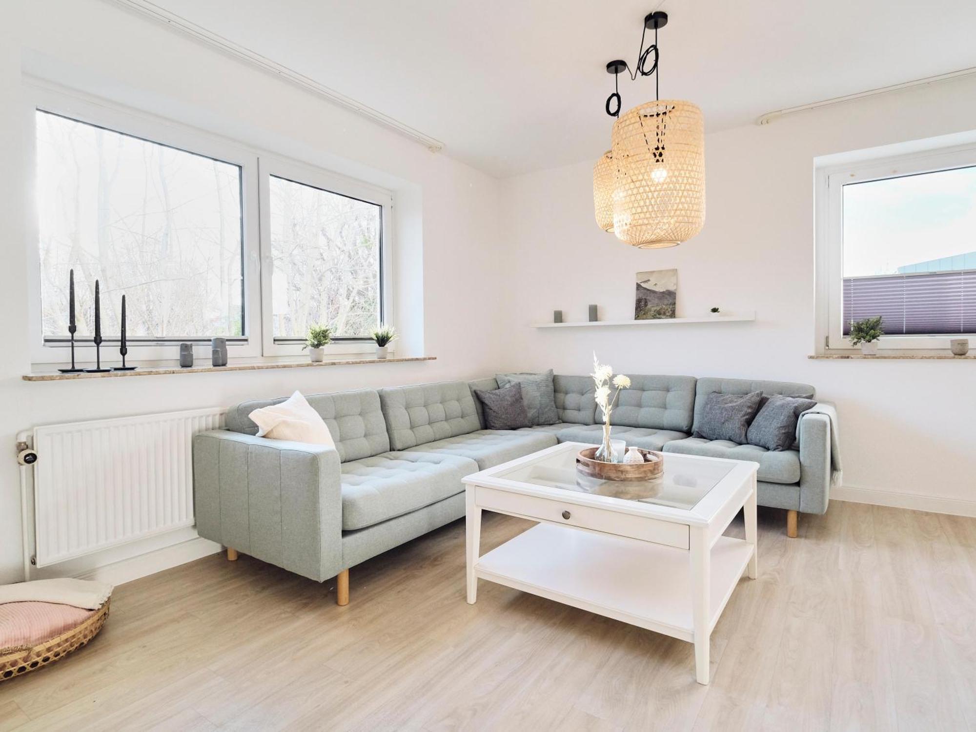 Ferienwohnung "Gilde" Hyggelig Mit Blick Ins Gruene Glücksburg Extérieur photo