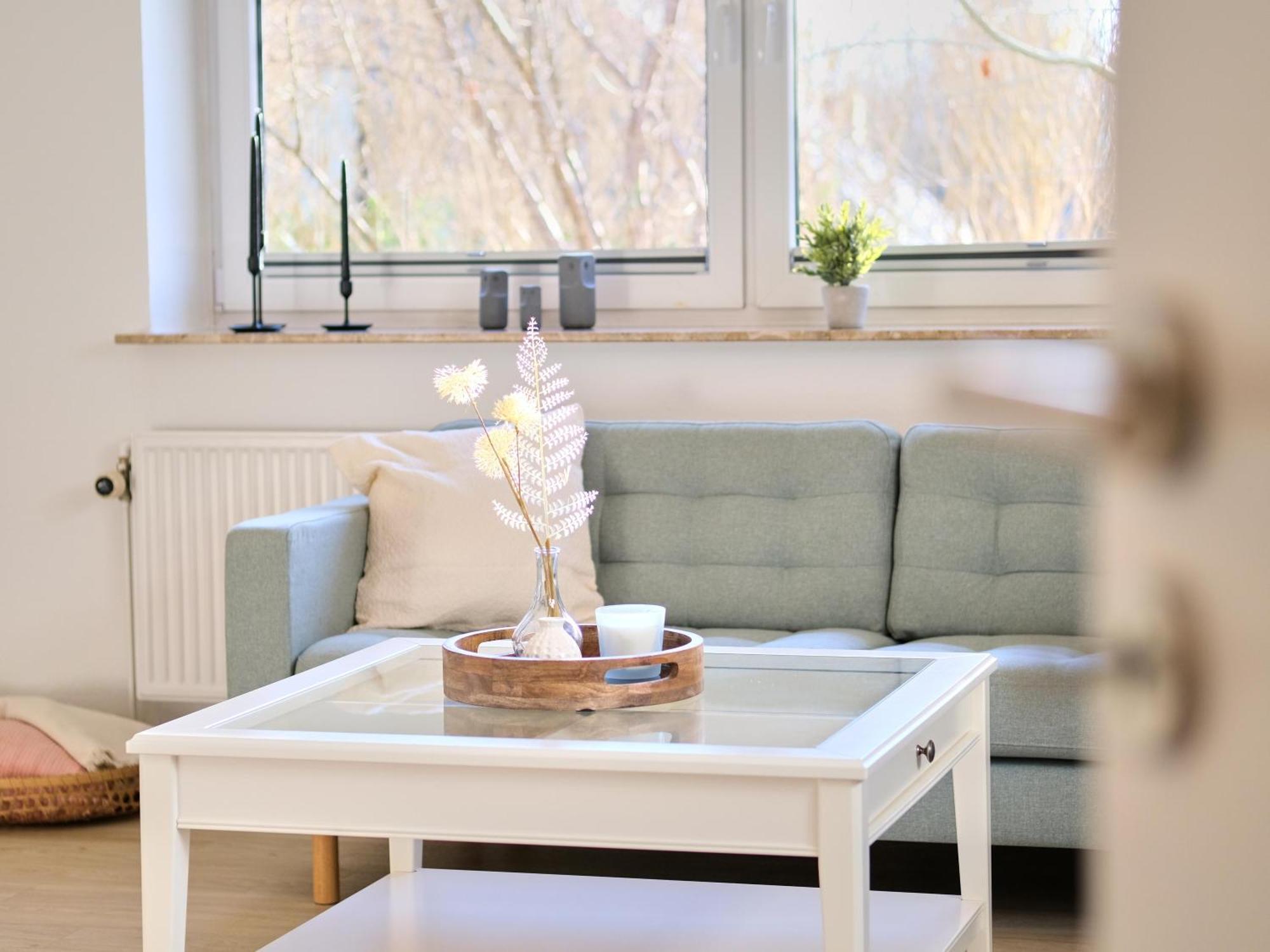 Ferienwohnung "Gilde" Hyggelig Mit Blick Ins Gruene Glücksburg Extérieur photo